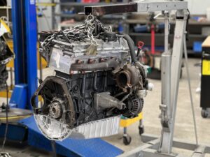 mercede diesel engine in eurostar diesels repair workshop