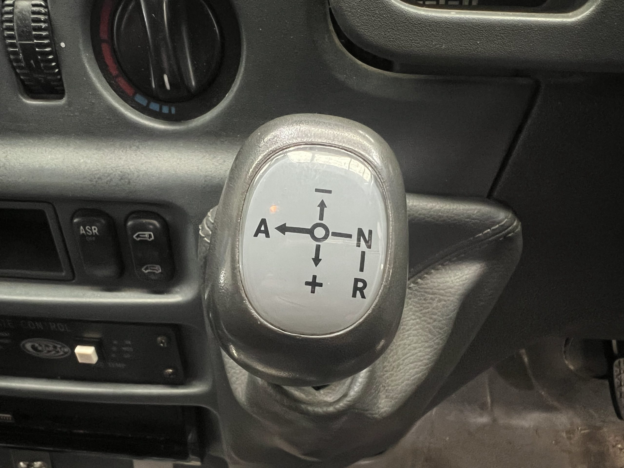 sprintshift gearbox shift level