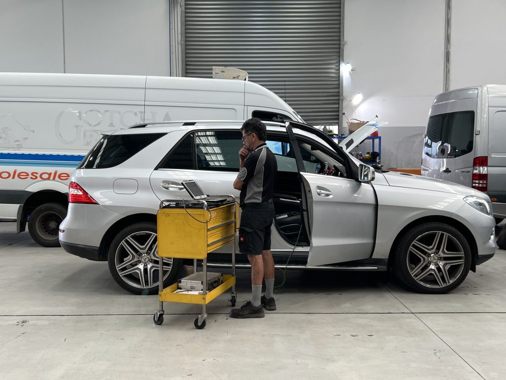 mercedes ml suv diagnosis